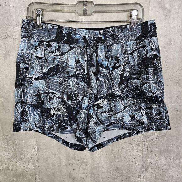 Lululemon 10 Spring Break Away 3" Shorts‎ Eternal Wave Starlight Black - Picture 1 of 7
